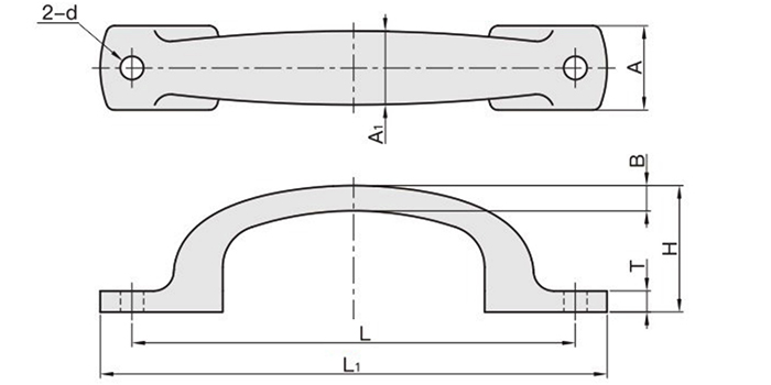 精密铸造型拉手